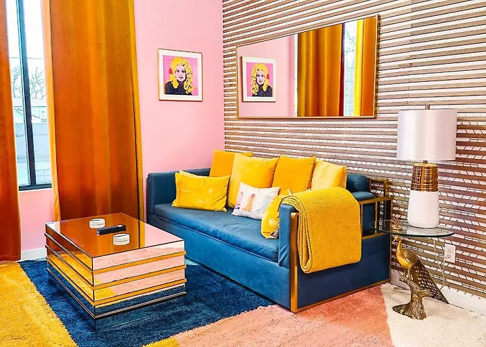 Dolly'S Art Deco - Luxe Stay Near Broadway Nashville